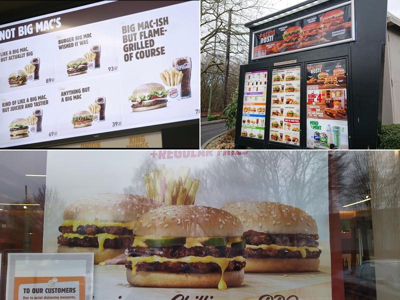 Burger King Menu