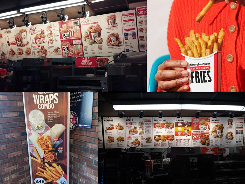 KFC Menu