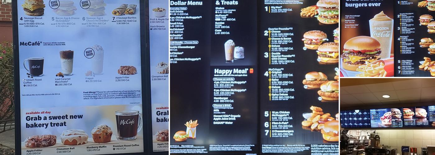 McDonald's Menu