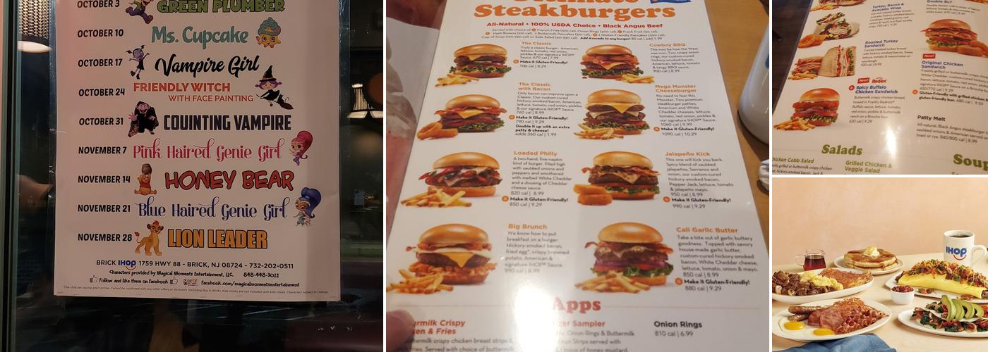 IHOP Menu