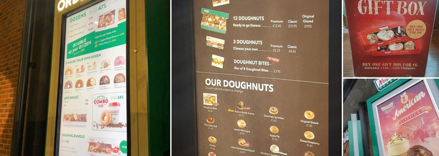 Krispy Kreme Menu