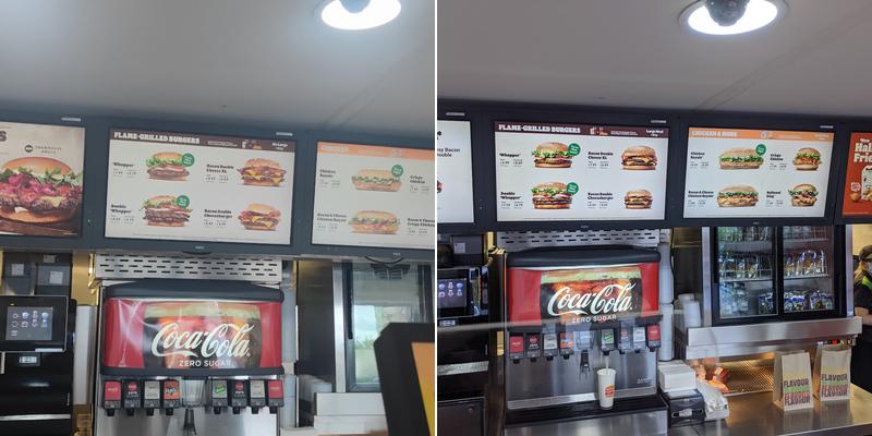 Burger King Menu