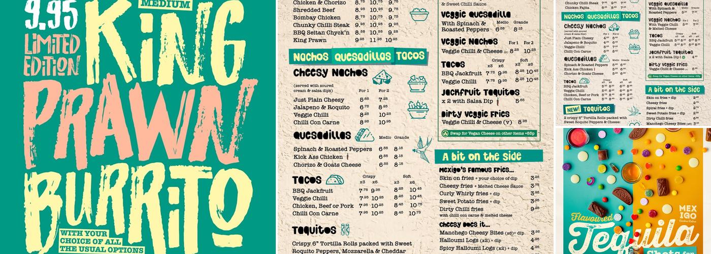 Mexigo Menu