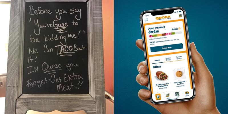 QDOBA Mexican Eats Menu