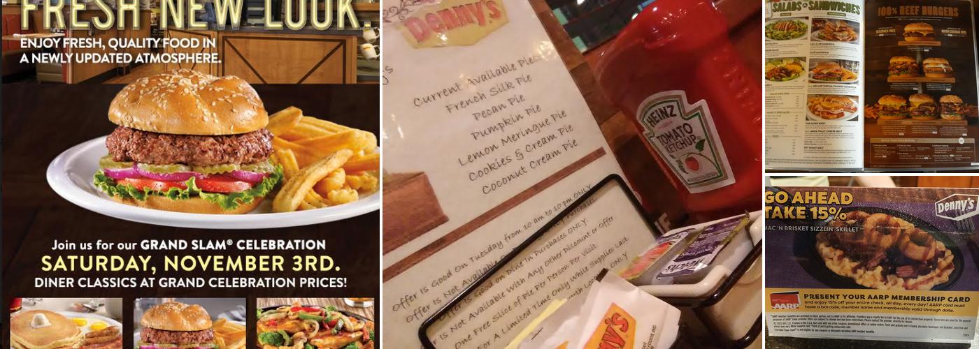 Denny's Menu