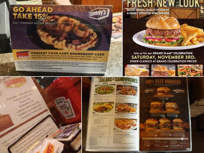Denny's Menu