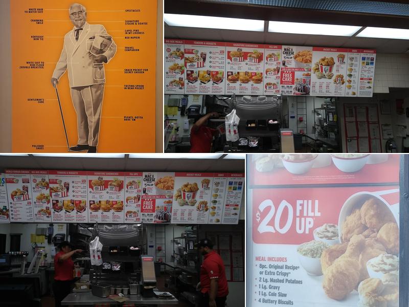 KFC Menu