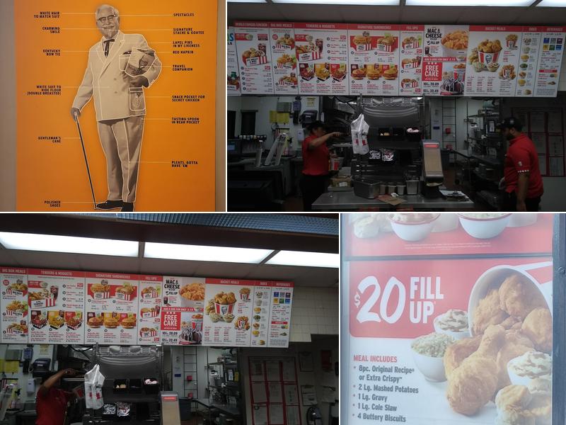 KFC Menu