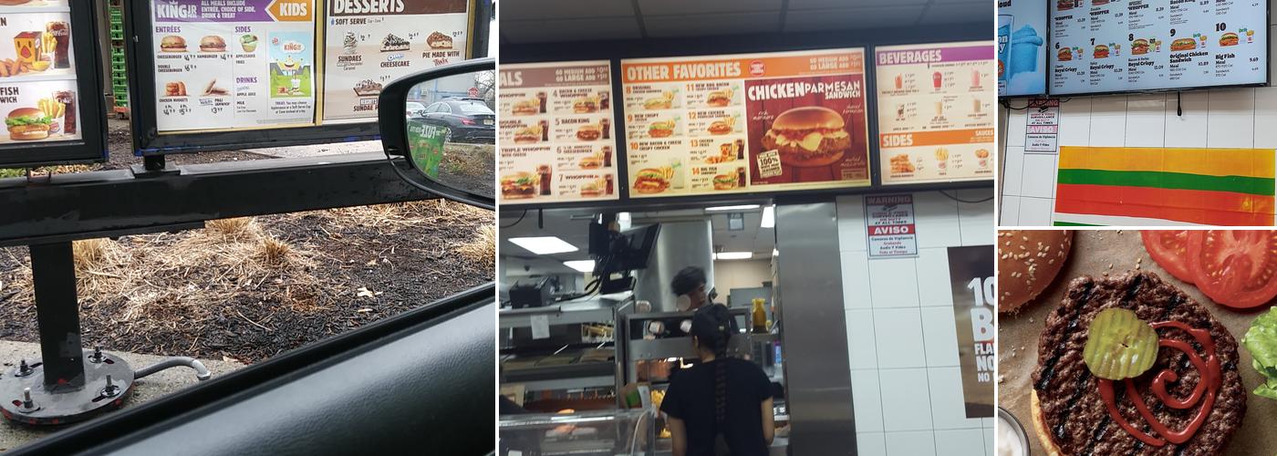 Burger King Menu