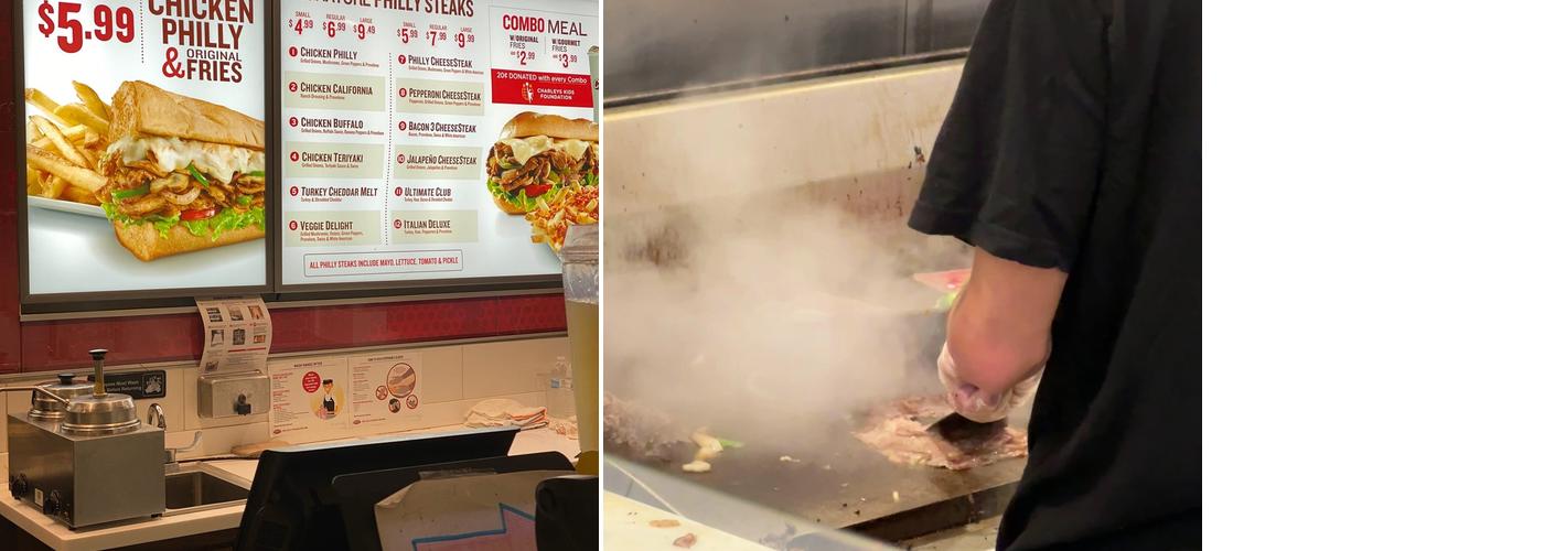 Charleys Cheesesteaks Menu