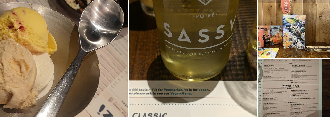 Zizzi - Salisbury Menu