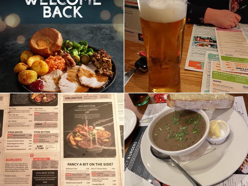 Harbour Lights Beefeater Menu