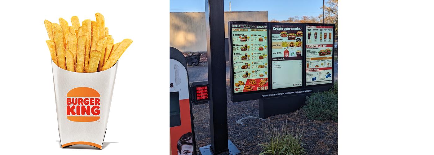 Burger King Menu