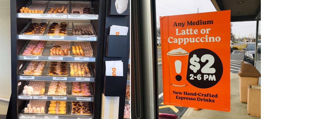 Dunkin' Menu