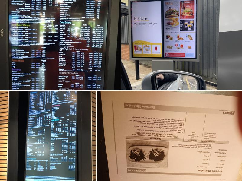 McDonald's Menu