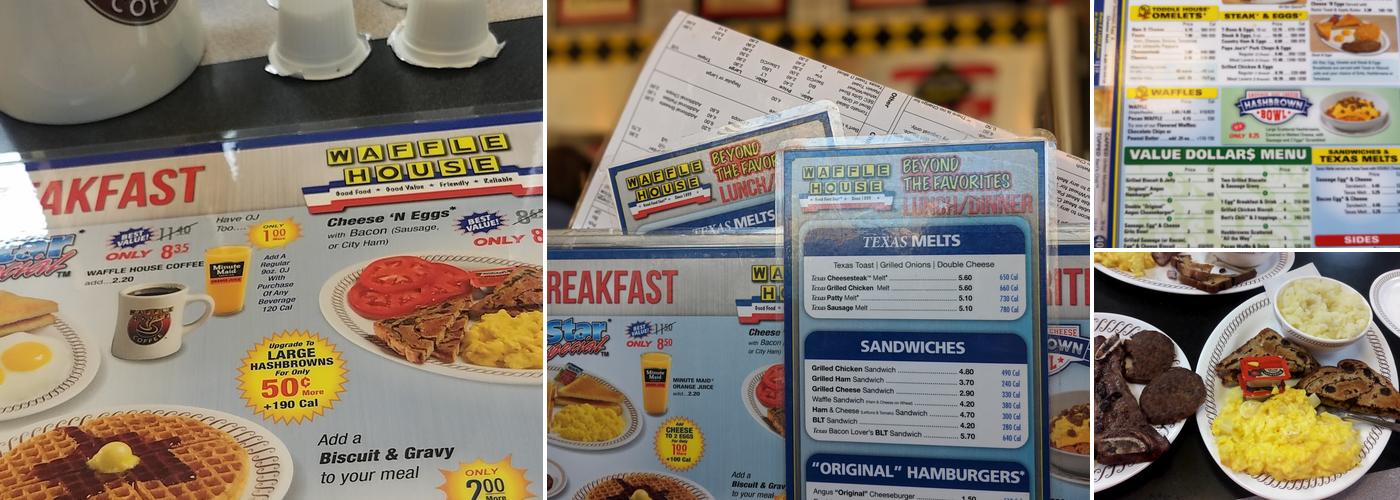Waffle House Menu