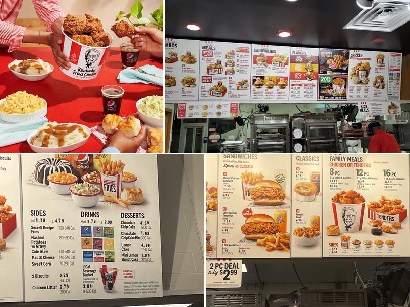 KFC Menu