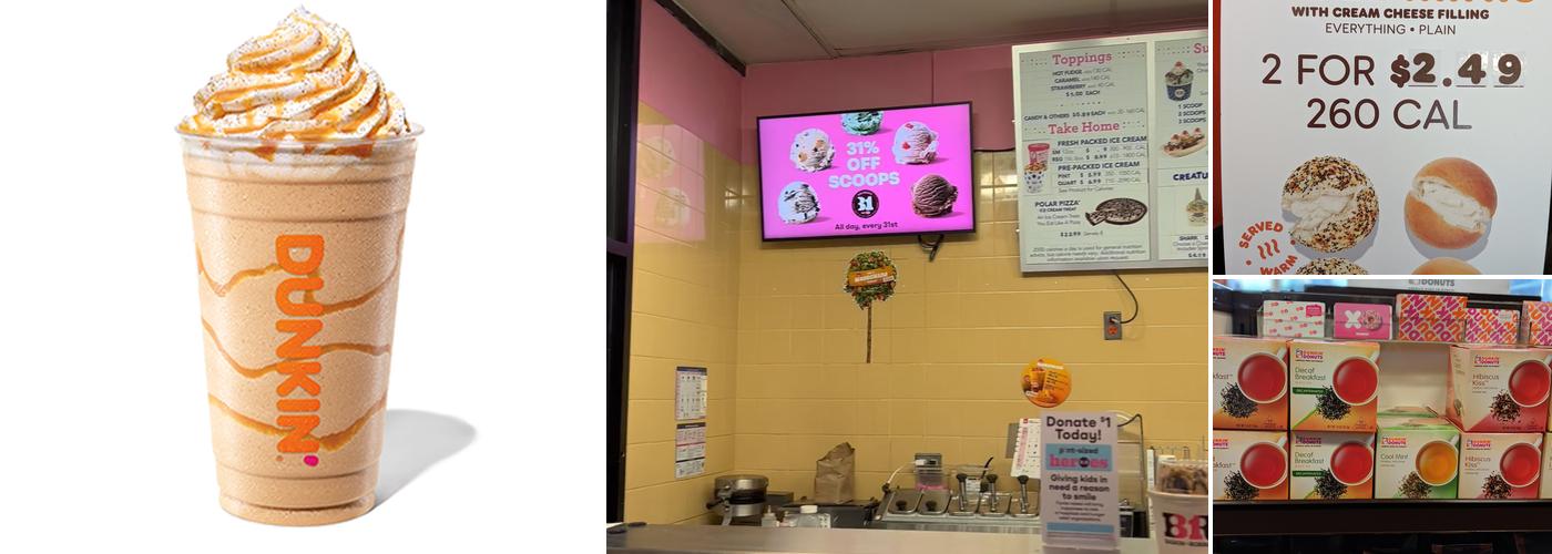 Dunkin' Menu