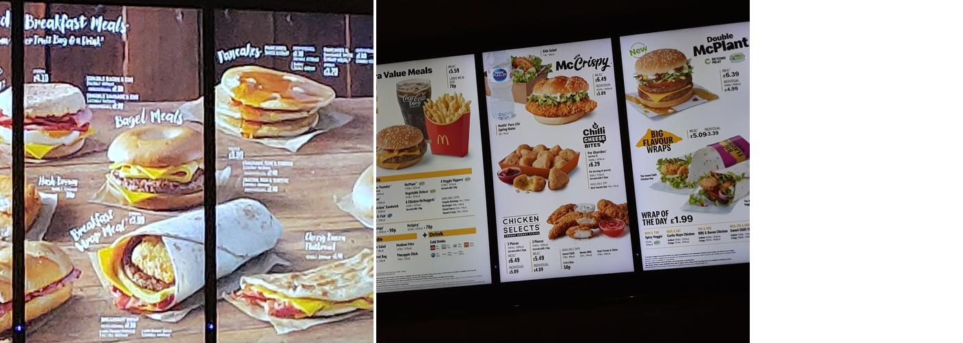 McDonald's Menu