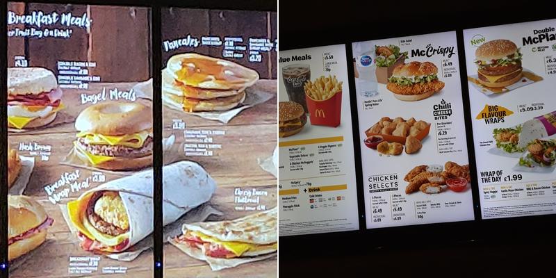 McDonald's Menu