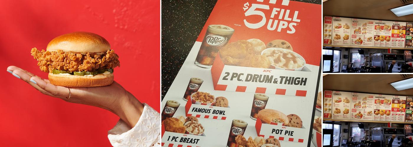 KFC Menu