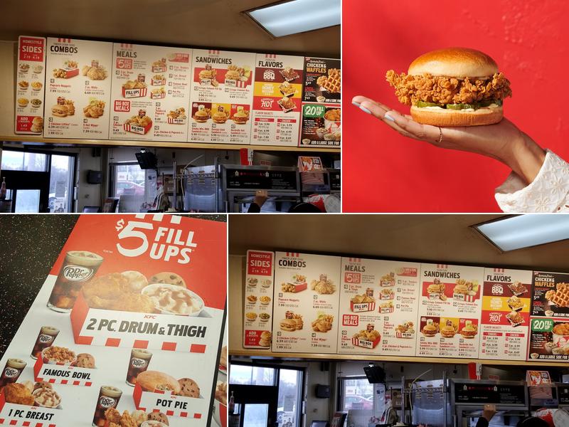 KFC Menu