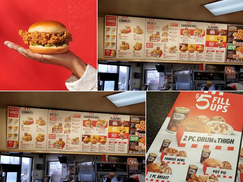 KFC Menu