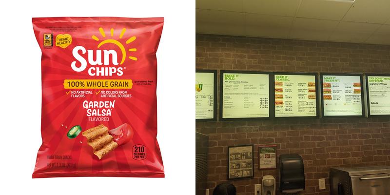 Subway Menu