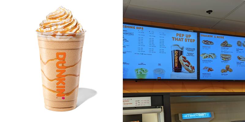 Dunkin' Menu