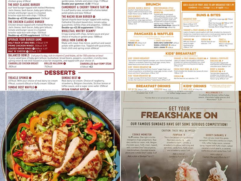 Ham Farm Eastleigh Menu