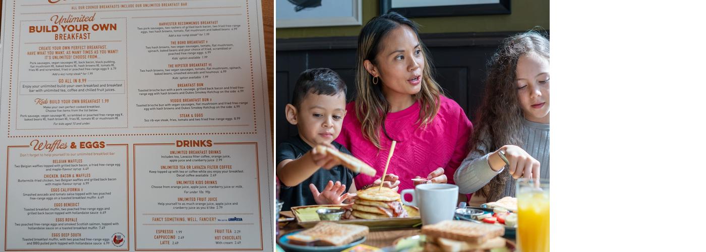 Port Solent - The Boardwalk Shopping Centre Menu