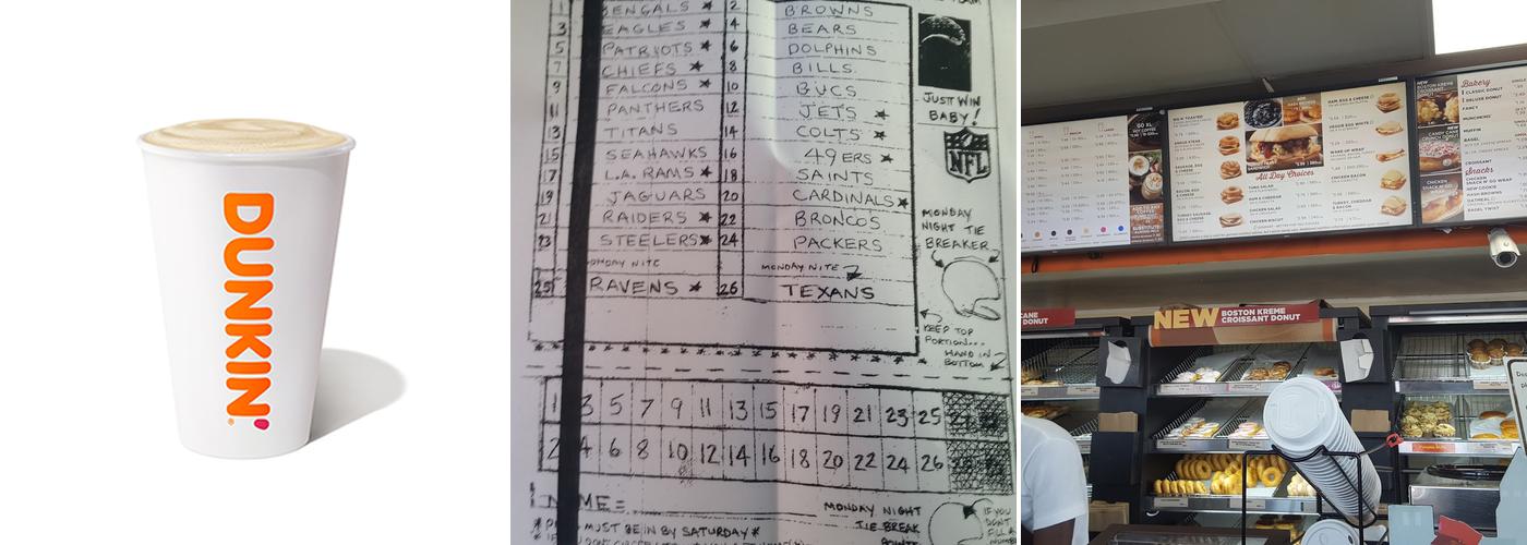 Dunkin' Menu