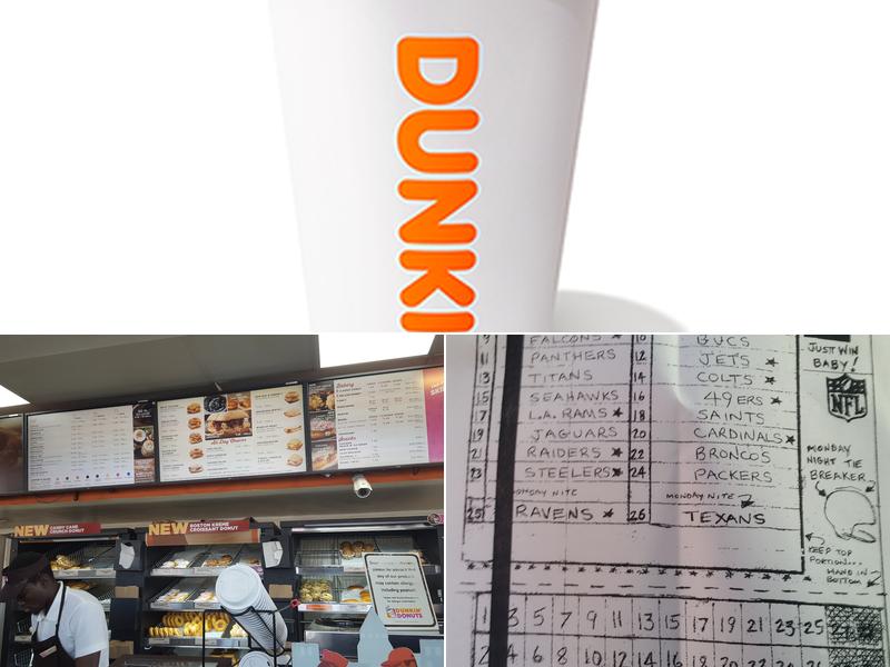 Dunkin' Menu