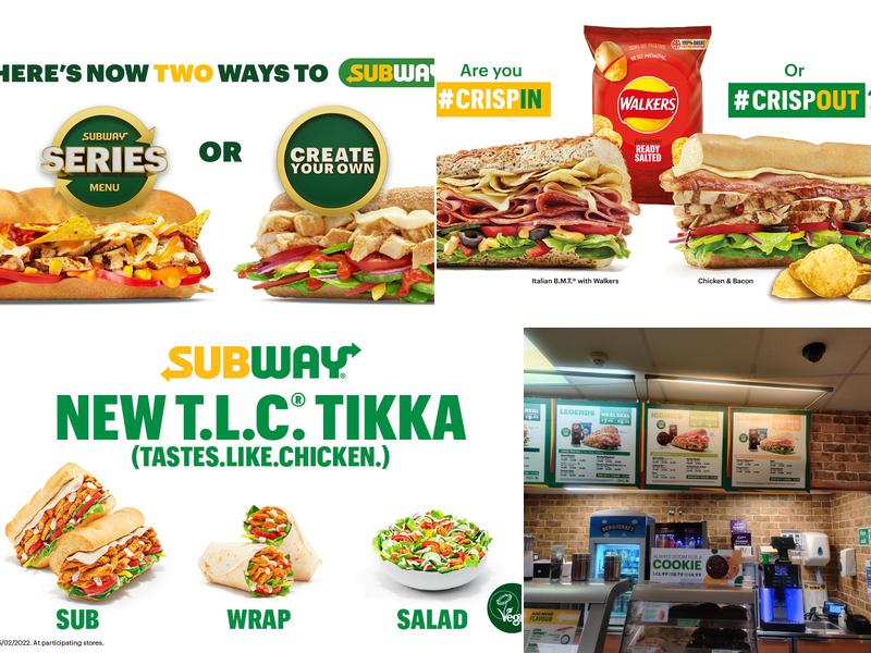 Subway Menu