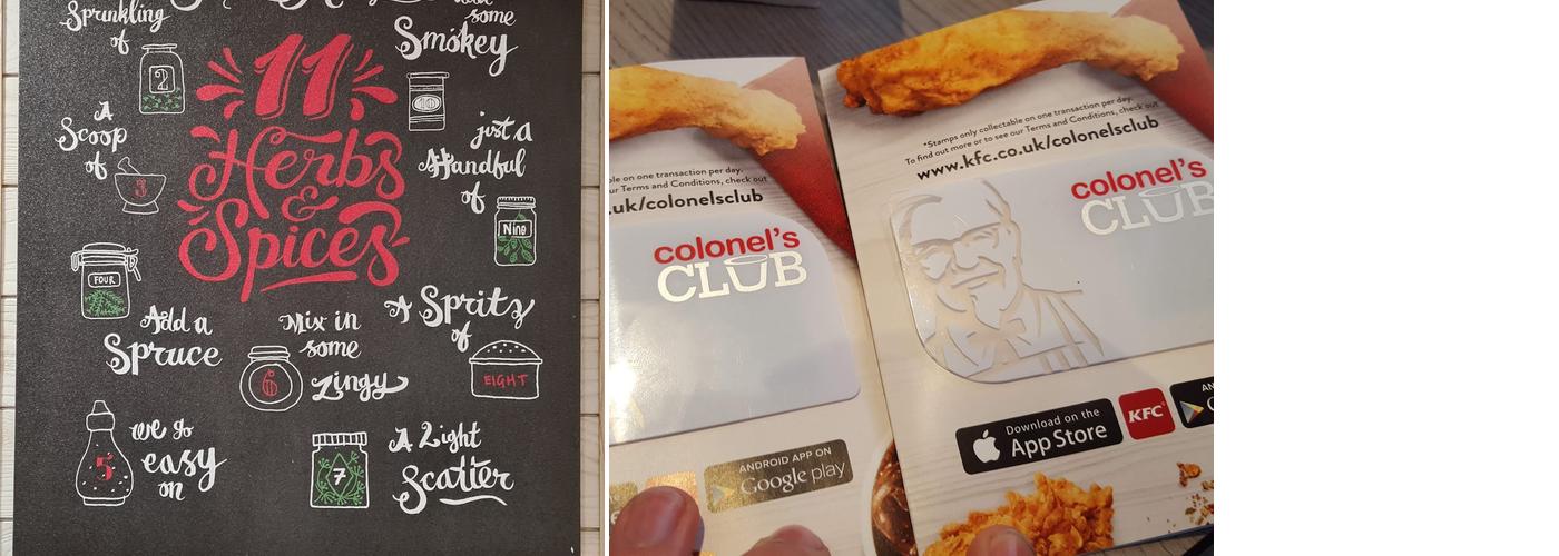 KFC Leicester Services - Birstall Menu