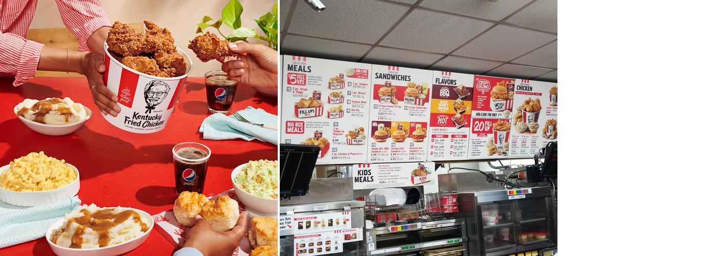 KFC Menu