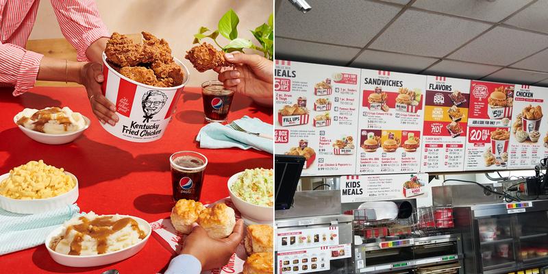 KFC Menu