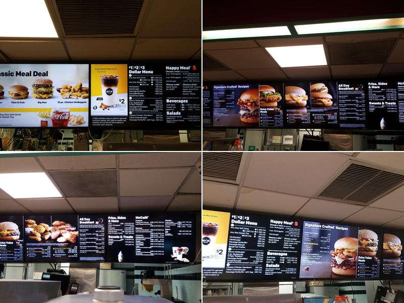 McDonald's Menu
