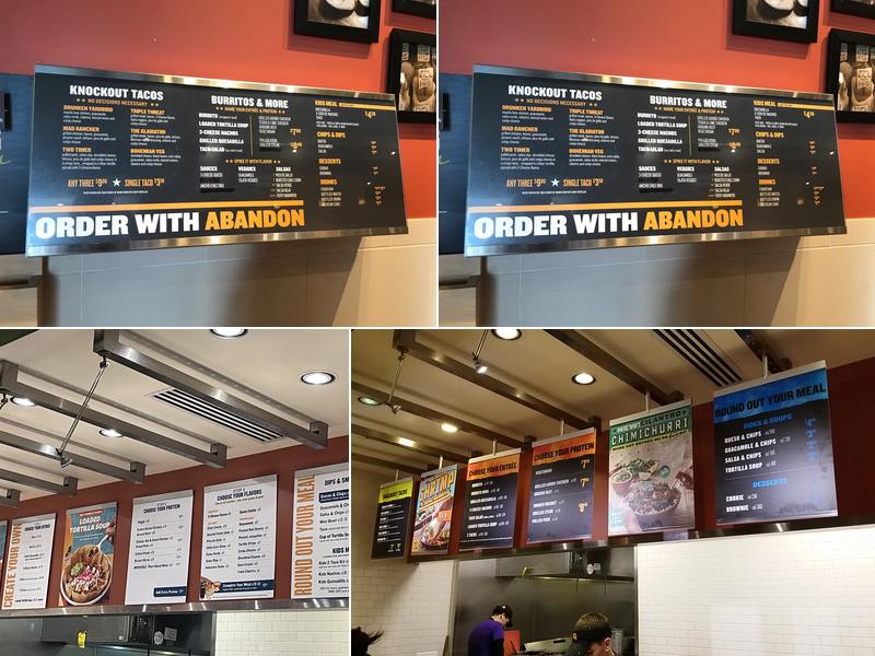 QDOBA Mexican Eats Menu