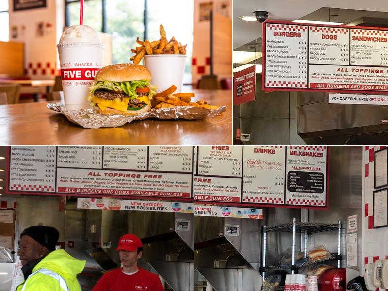 Five Guys Menu