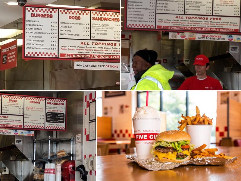 Five Guys Menu