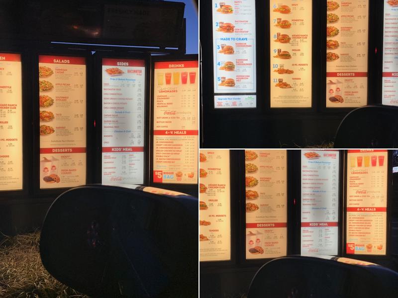 Wendy's Menu