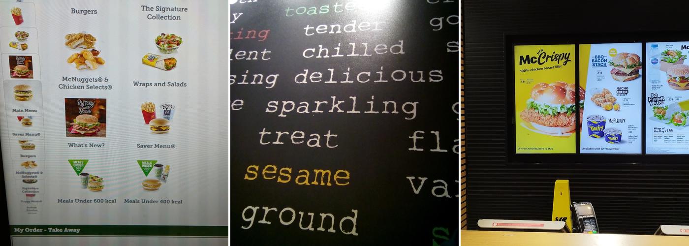 McDonald's Menu