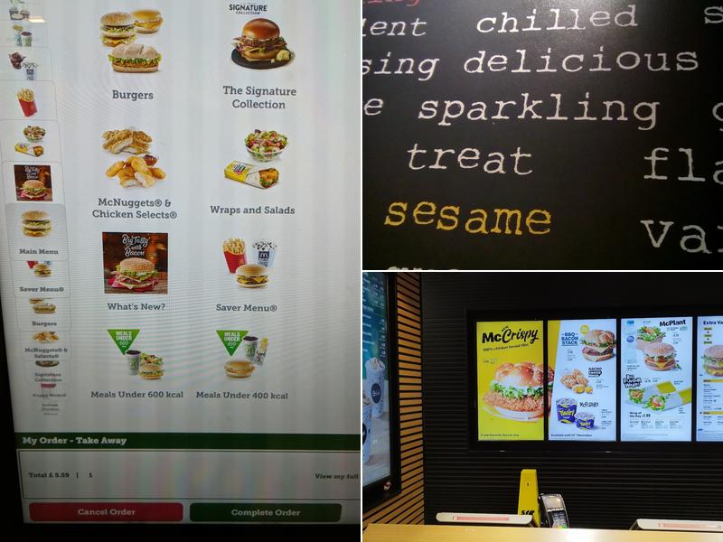 McDonald's Menu