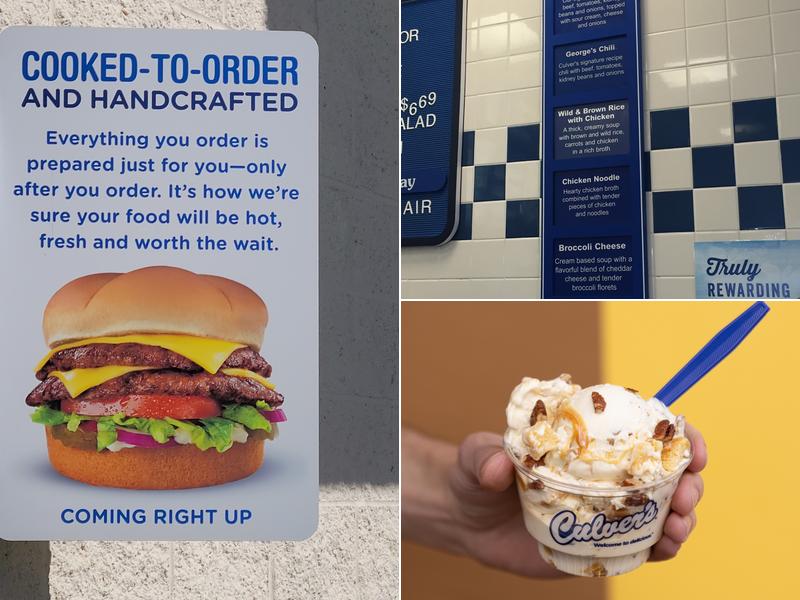 Culver’s Menu