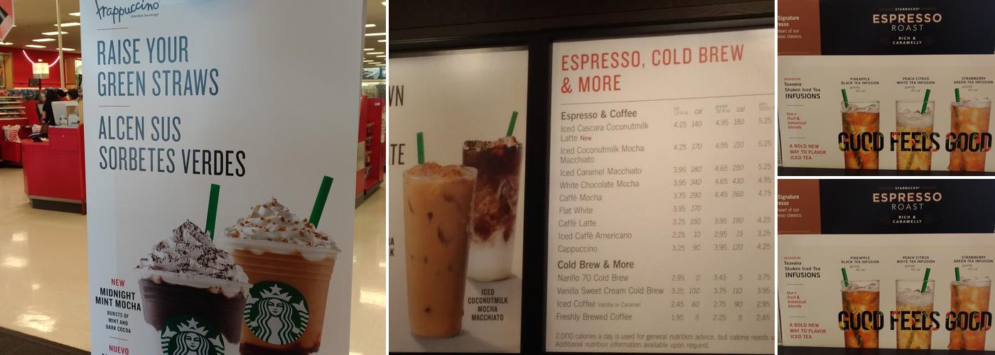 Starbucks Menu