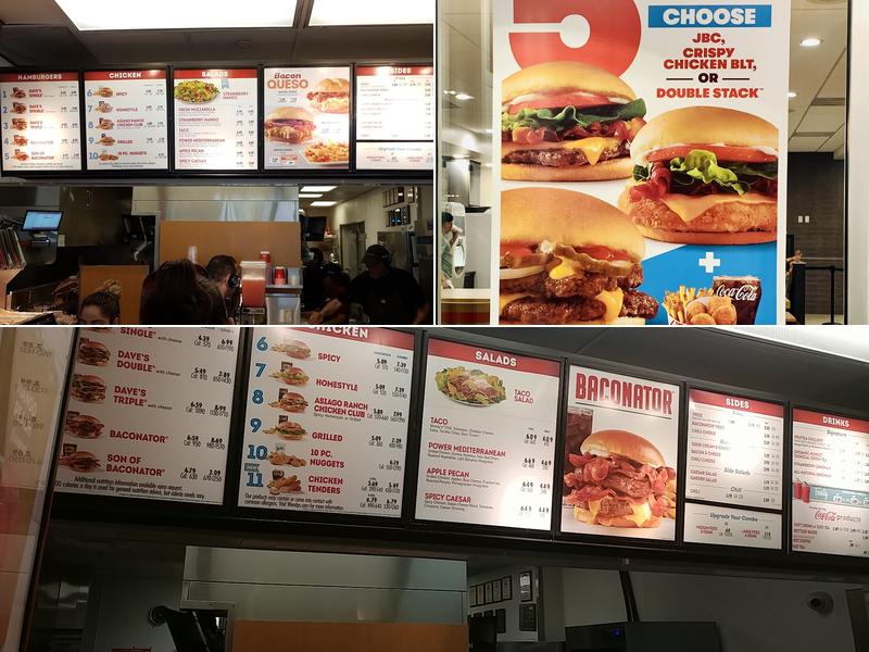 Wendy's Menu