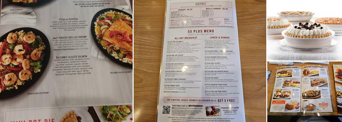 Perkins Restaurant & Bakery Menu