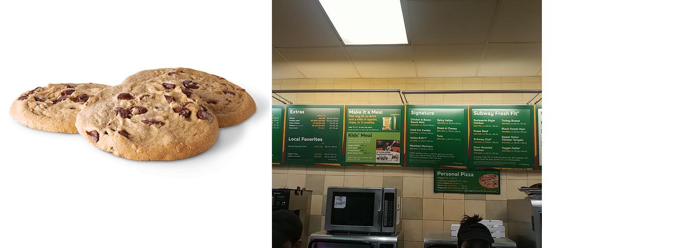 Subway Menu