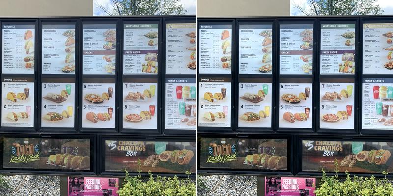 Taco Bell Menu
